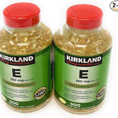 Kirkland Signature Vitamin E 180 mg, 500 Softgels