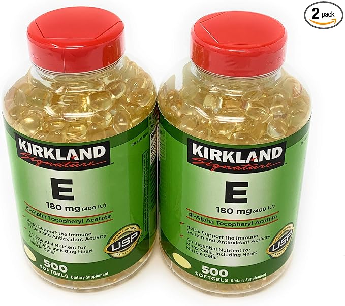 Kirkland Signature Vitamin E 180 mg, 500 Softgels