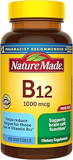 Nature Made Vitamin B12 1000 mcg, 400 Softgels