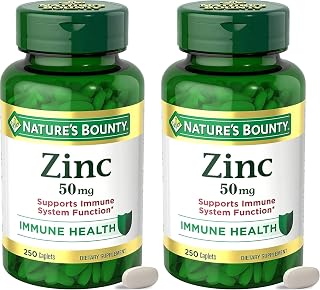 Nature's Bounty Zinc 50 mg, 400 Caplets
