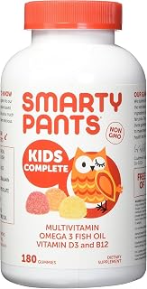 SmartyPants Kids Plus Multivitamin & Omegas, 180 Gummies