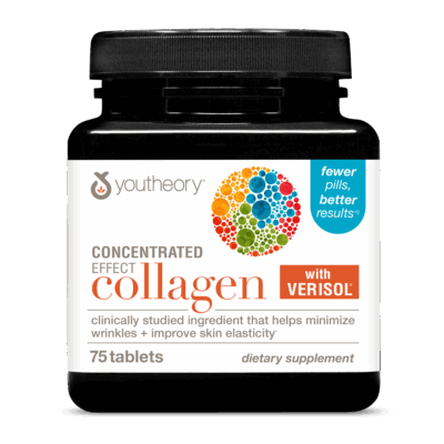 youtheory Concentrated Effect Verisol Collagen with Biotin, 345 Count